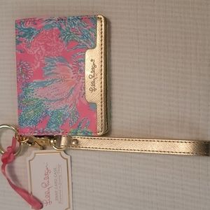 Lilly Pulitzer  Snsp Id/Credit Card case Brand New & Never used